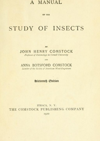 A Manual for the Study of Insects
