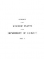 Catalogue of the Mesozoic plants in the British museum (Natural history) The Cretaceous flora.